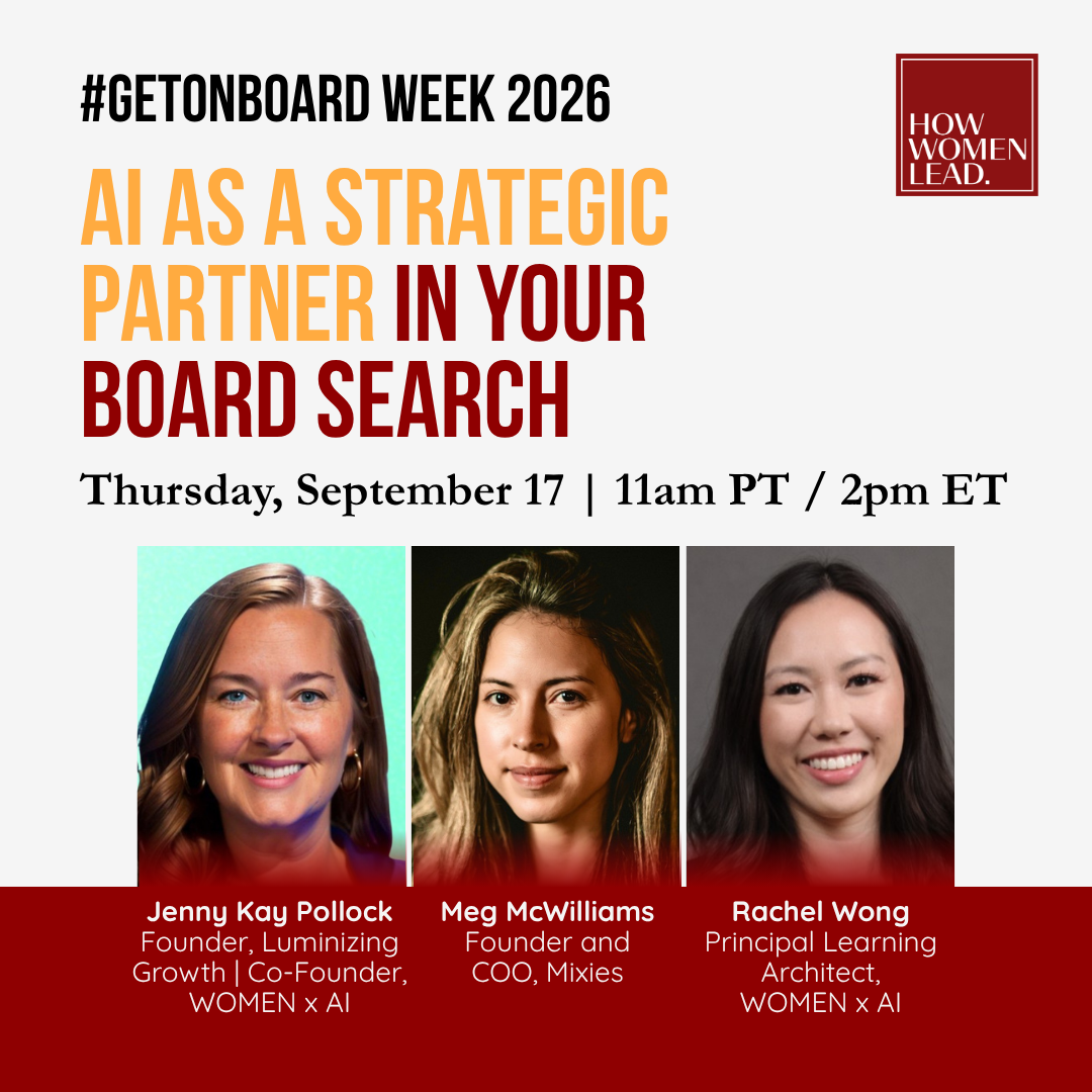 AI as a Strategic Partner in Your Board Search