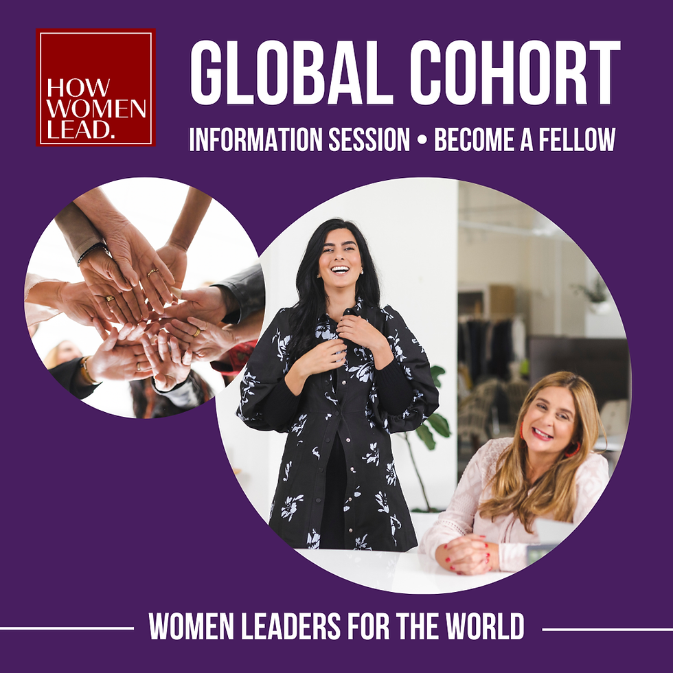 WLW Fellow Information Session - Global Cohort