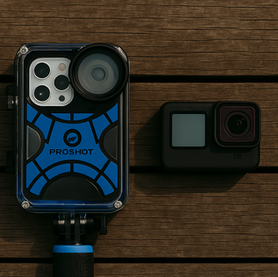 smartphone housing vs gopro