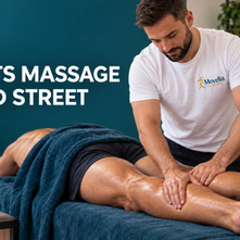 Sports massage treatment at Movelia Therapy in Old Street, London