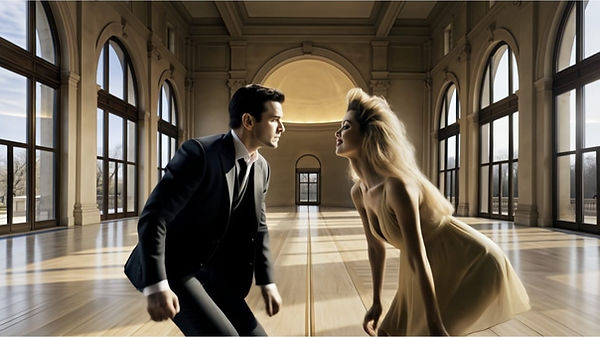 Стих Ровно столько герои, танец