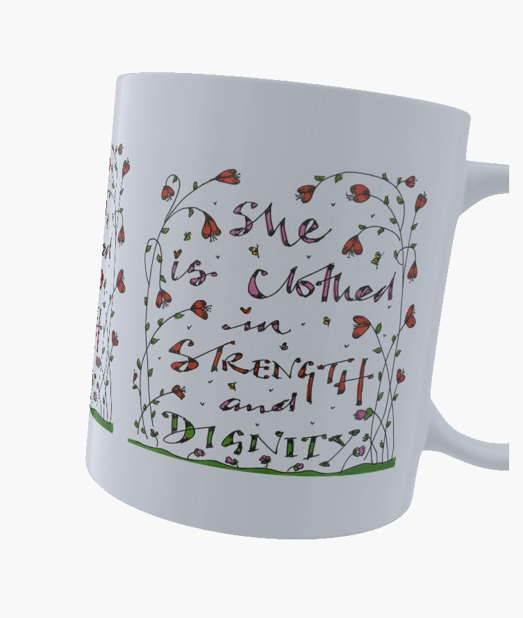 Thumbnail: SHE IS CLOTHED - MUG