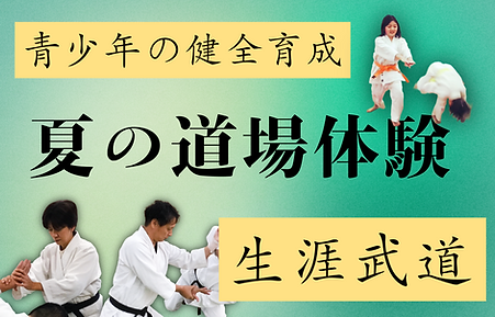 合気道 佐倉市 体験 佐倉市 8月