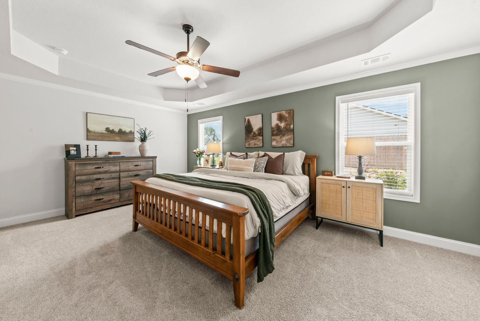 Monroe GA Real Estate Photography Master Bedroom Angle