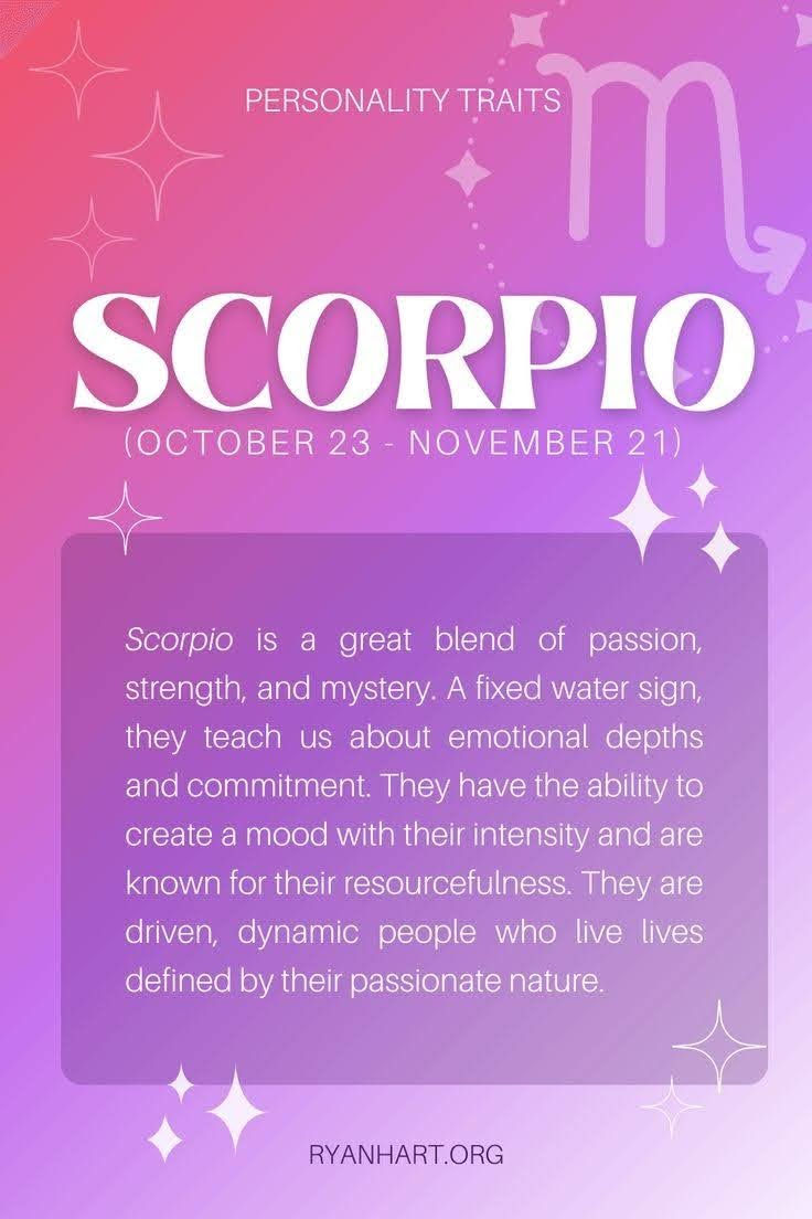 Thumbnail: Scorpio season