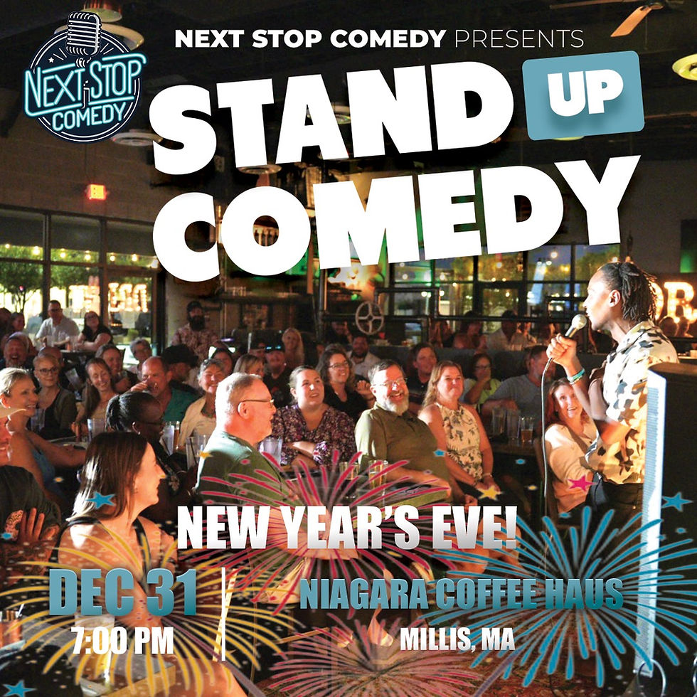 Next Stop Comedy at the Niagara Coffee Haus 