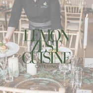 catering waiting staff placing down wedding meal