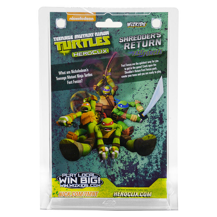 Miniatura: Heroclix TMNT Shredder's Return Fast Forces Pack