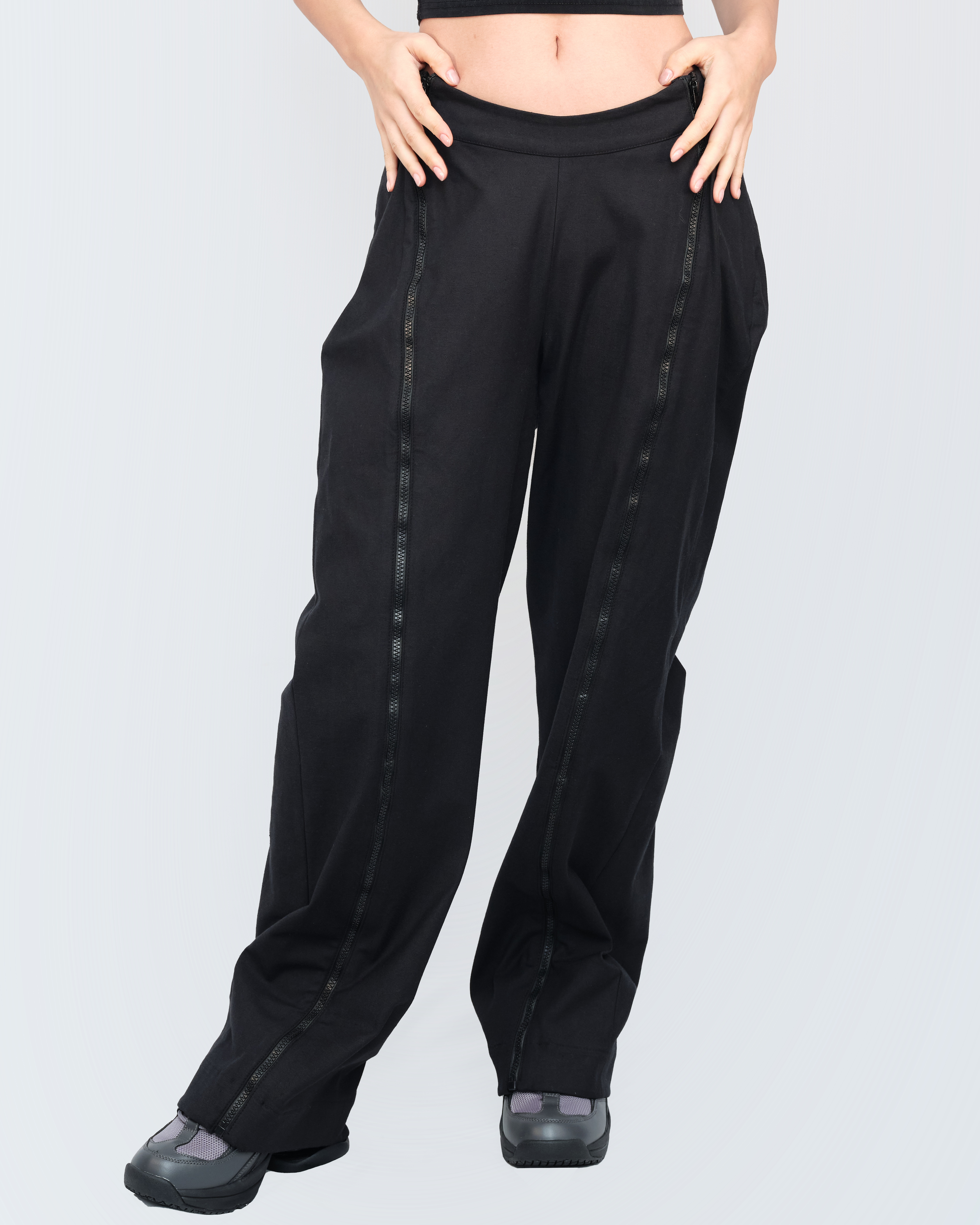 Zipped Trousers