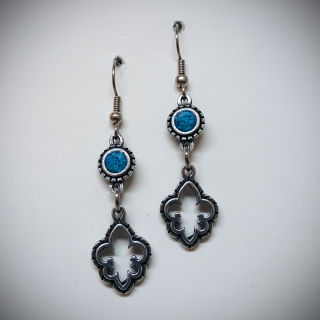 Pierced Fleur De Lis