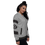 Thumbnail: U SHAMAN Gray Unisex Bomber Jacket right side view
