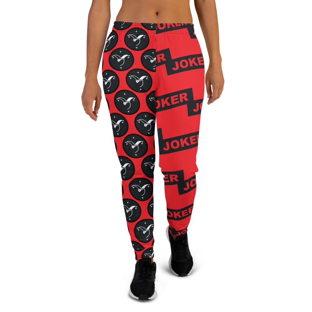 JOKER RED Women's Joggers front