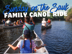 Sunday on the Sauk River Family Canoe Ride 