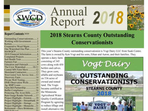 Stearns County SWCD 2018 Annual Report Now Available
