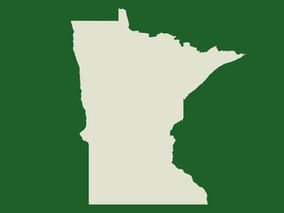 An outline of the state of minnesota