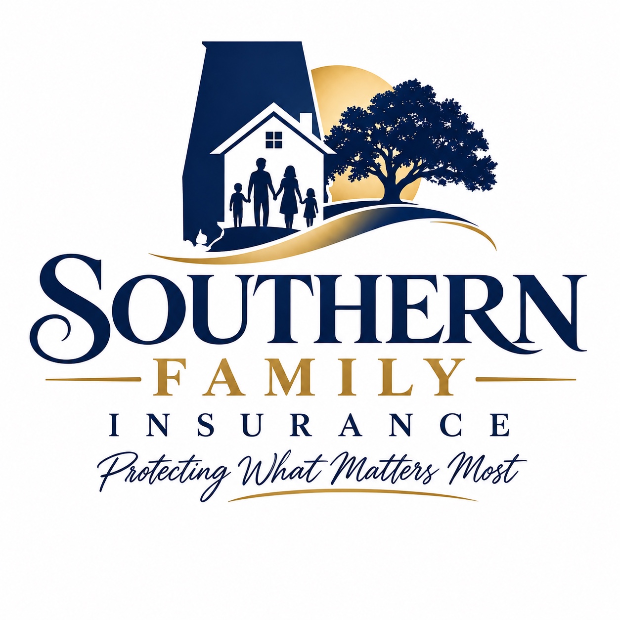 Southern Family Insurance logo and Protecting What Matters Most tagline