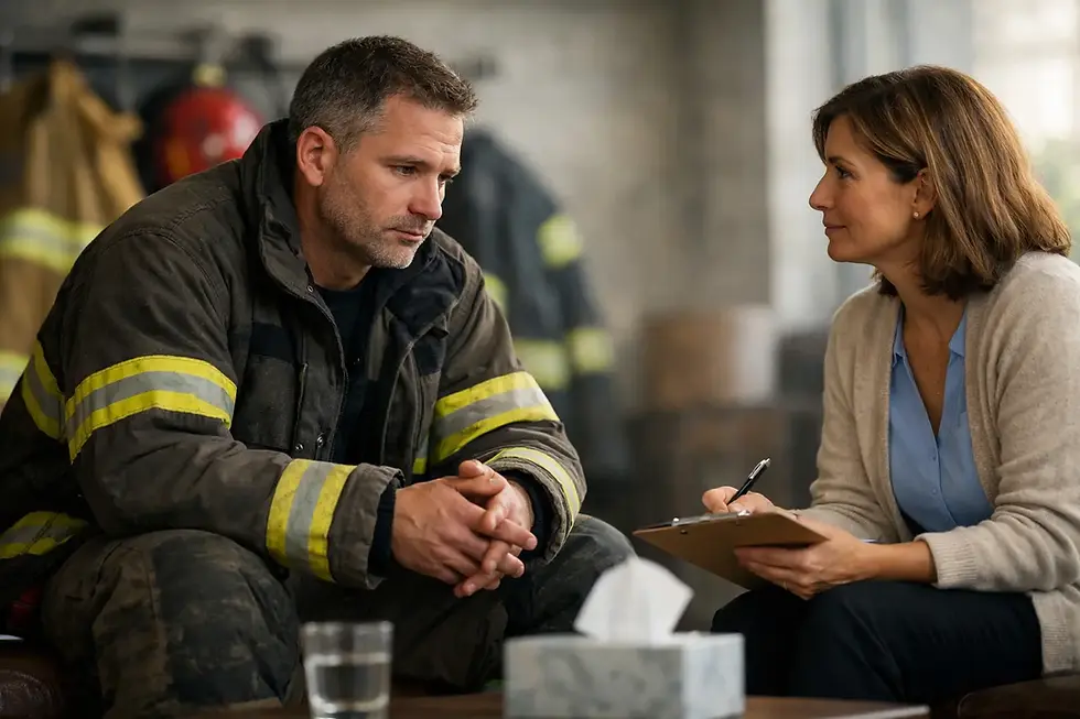 Firefighter Trauma Therapy That Fits the Job