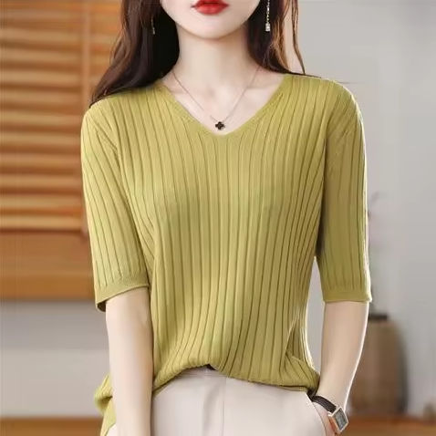 Thumbnail: The Olivia Ribbed Knit Top