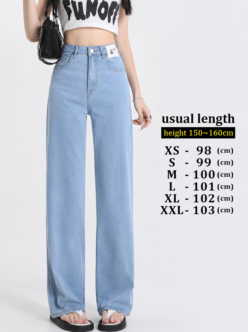 Thumbnail: The Florence Lyocell Wide Leg Jeans