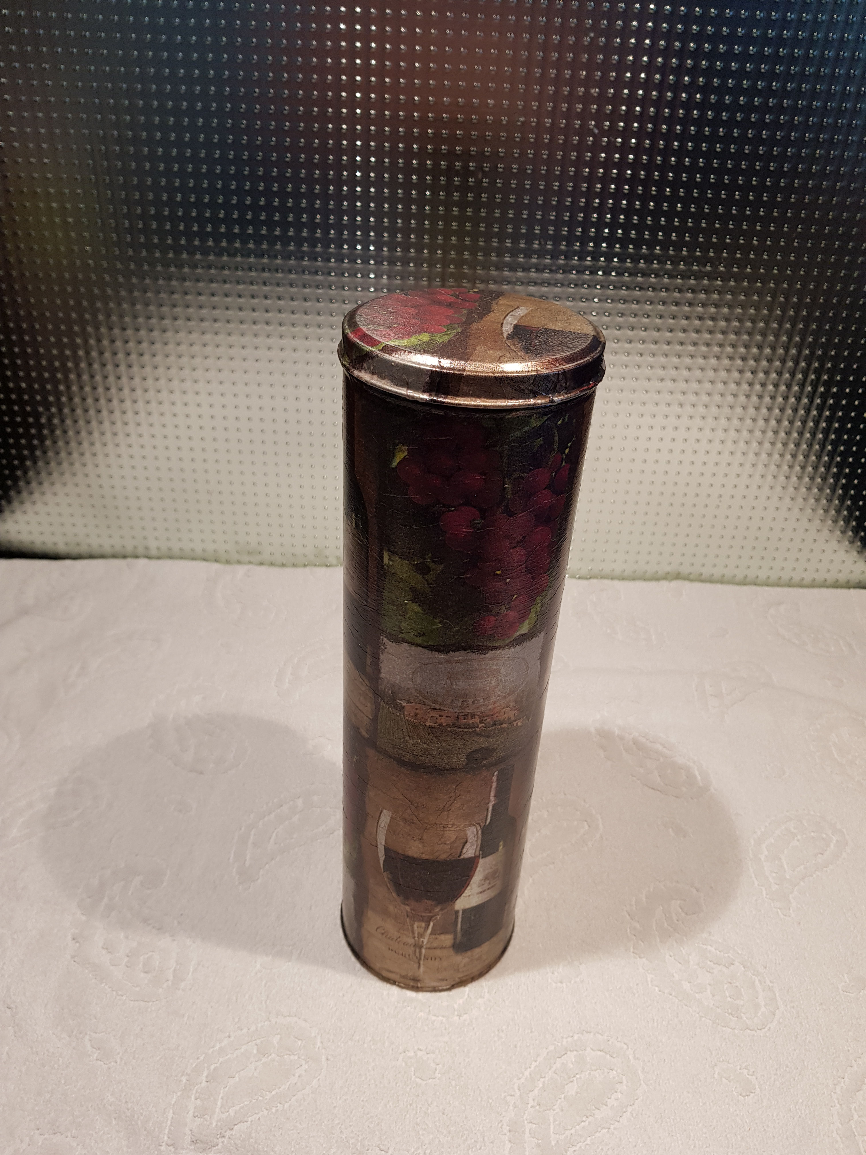 Geschenkverpackung Dose Wein