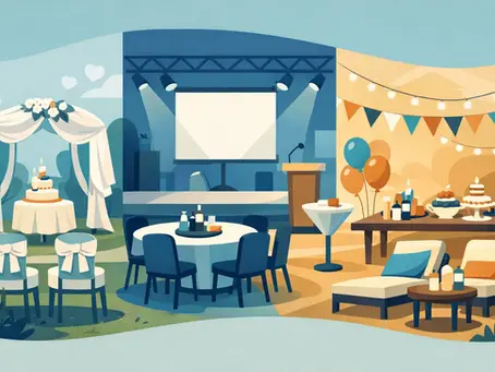 Arriendo mobiliario eventos para cada celebración