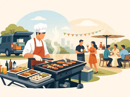 Servicio de parrillada a domicilio para eventos