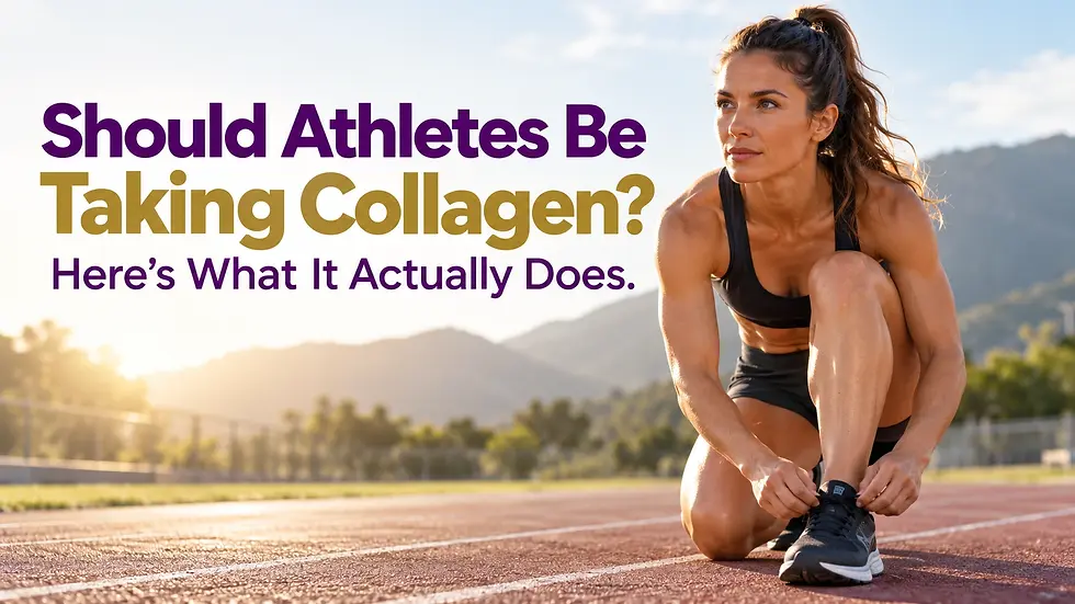 Should Athletes Be Taking Collagen? Here's What It Actually Does
