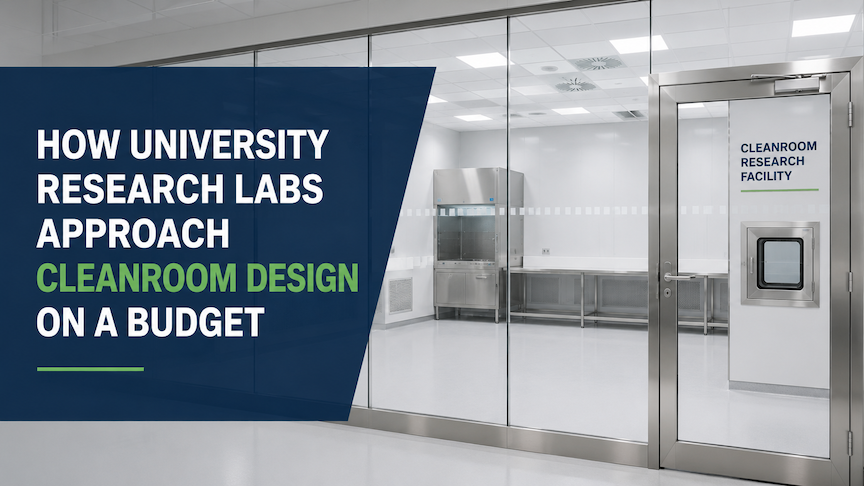 How University Research Labs Approach Cleanroom Design on a Budget