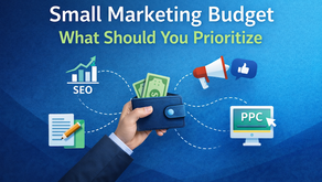 Small Marketing Budget What Should You Prioritize