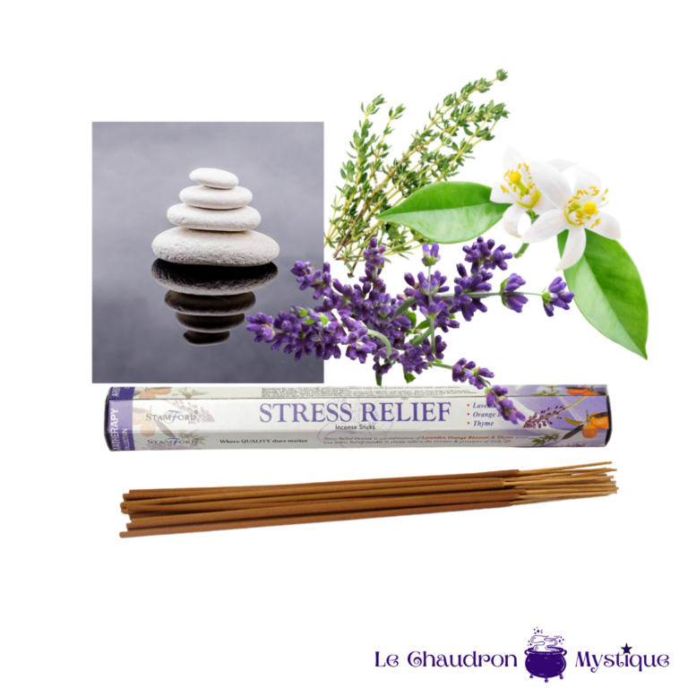 Encens Destressant / aromatherapie Stamford - mélange anti-stress
