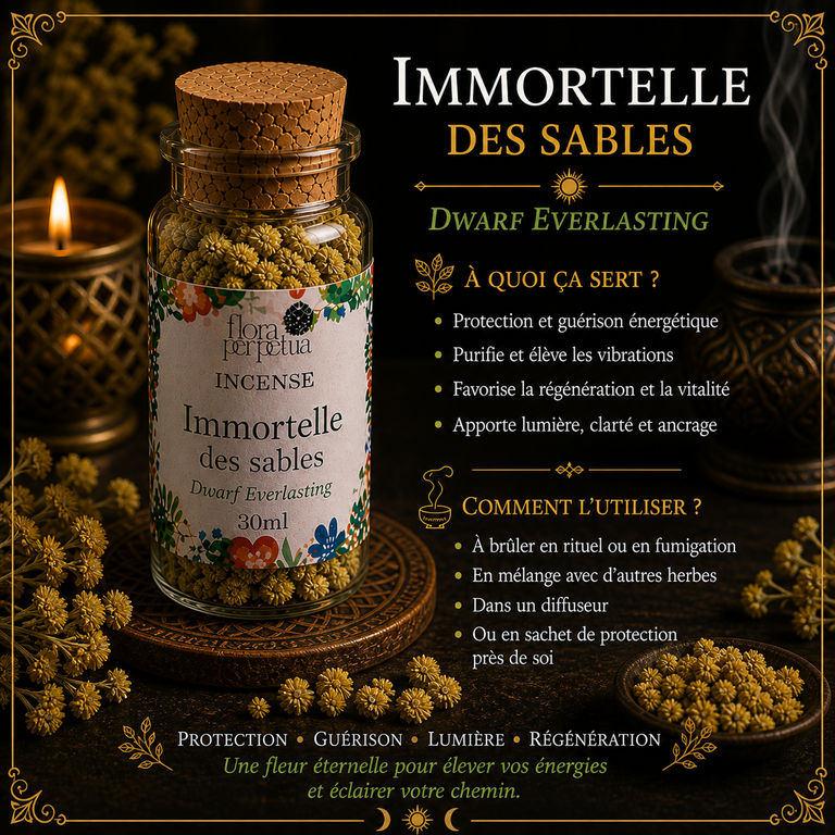 Encens herbes en fioles