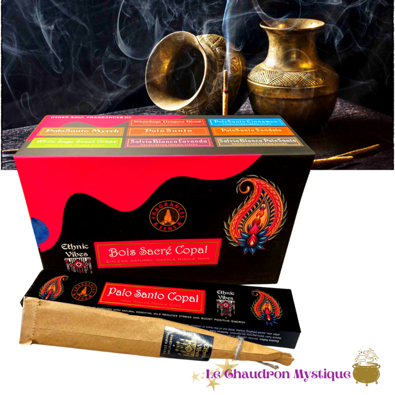Encens Ethnic Vibes - masala - Palo Santo & Copal - 15 grs