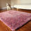 縮圖：Glitter Pink Shag Rug