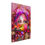 Thumbnail: Flowral Portrait Young Lady Print Textured Stretched Canvas Wall Art