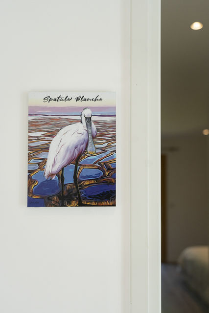 La Balade des Marais -
Chambre la Spatule Blanche - L'Entrée