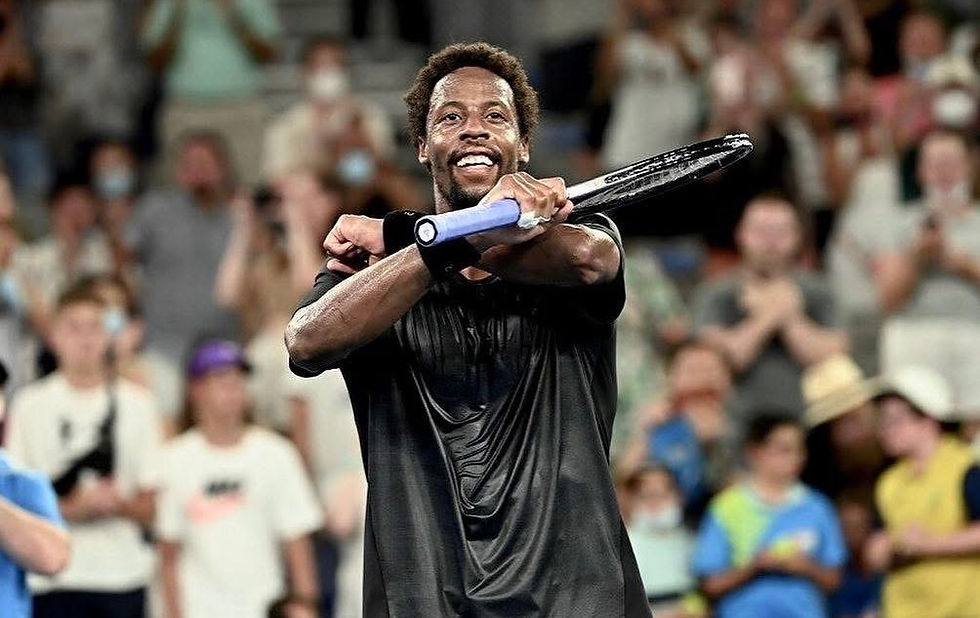 TENNIS: Monfils happy to have inspired Black players as retirement nears