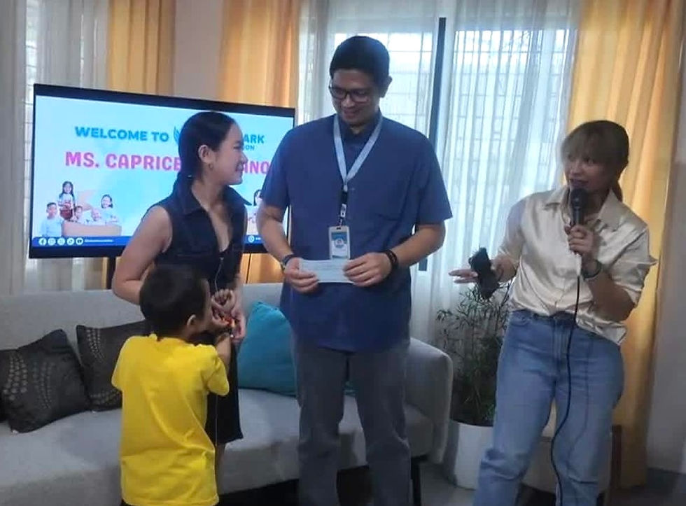 PBB winner Caprice Cayetano fulfills promise to help children at foundation