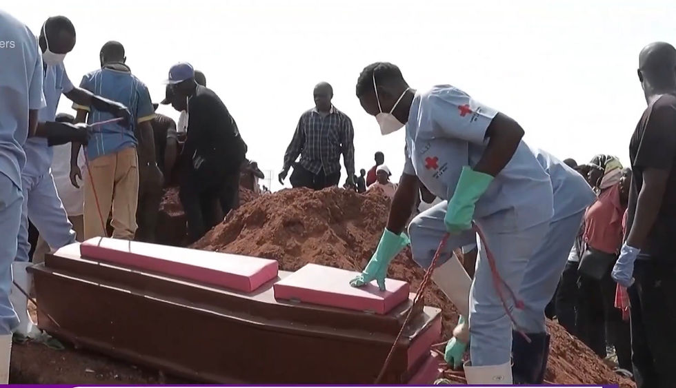Gloved, masked and mistrusted: Congo's burial teams fight Ebola one coffin at a time