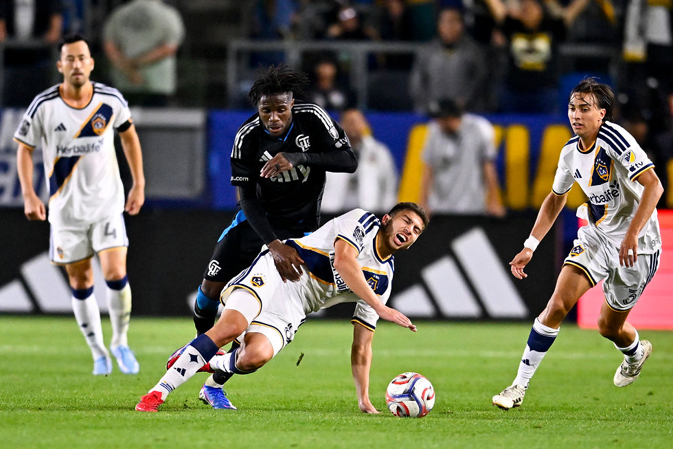 SOCCER: LA Galaxy blitz Charlotte with 3 goals in first 13 minutes