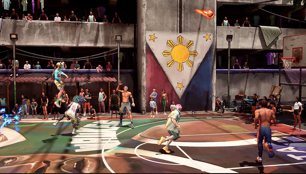 Taguig’s Tenement Court featured in "NBA The Run" gameplay trailer