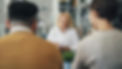 therapist talking to couple