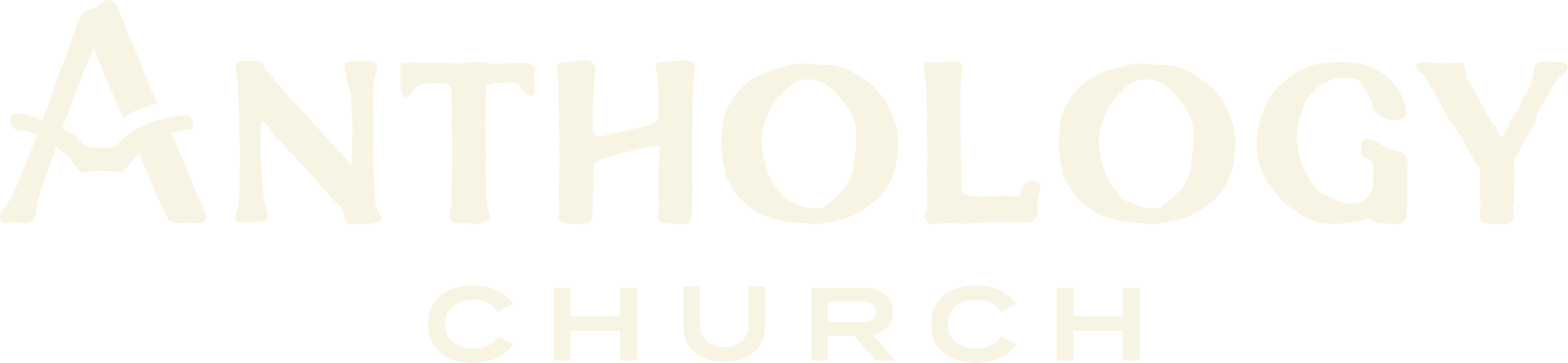 Anthology Church logo in white