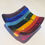 Thumbnail: Rainbow Trinket dish 9cm x 9cm Rainbow Trinket dish 9cm