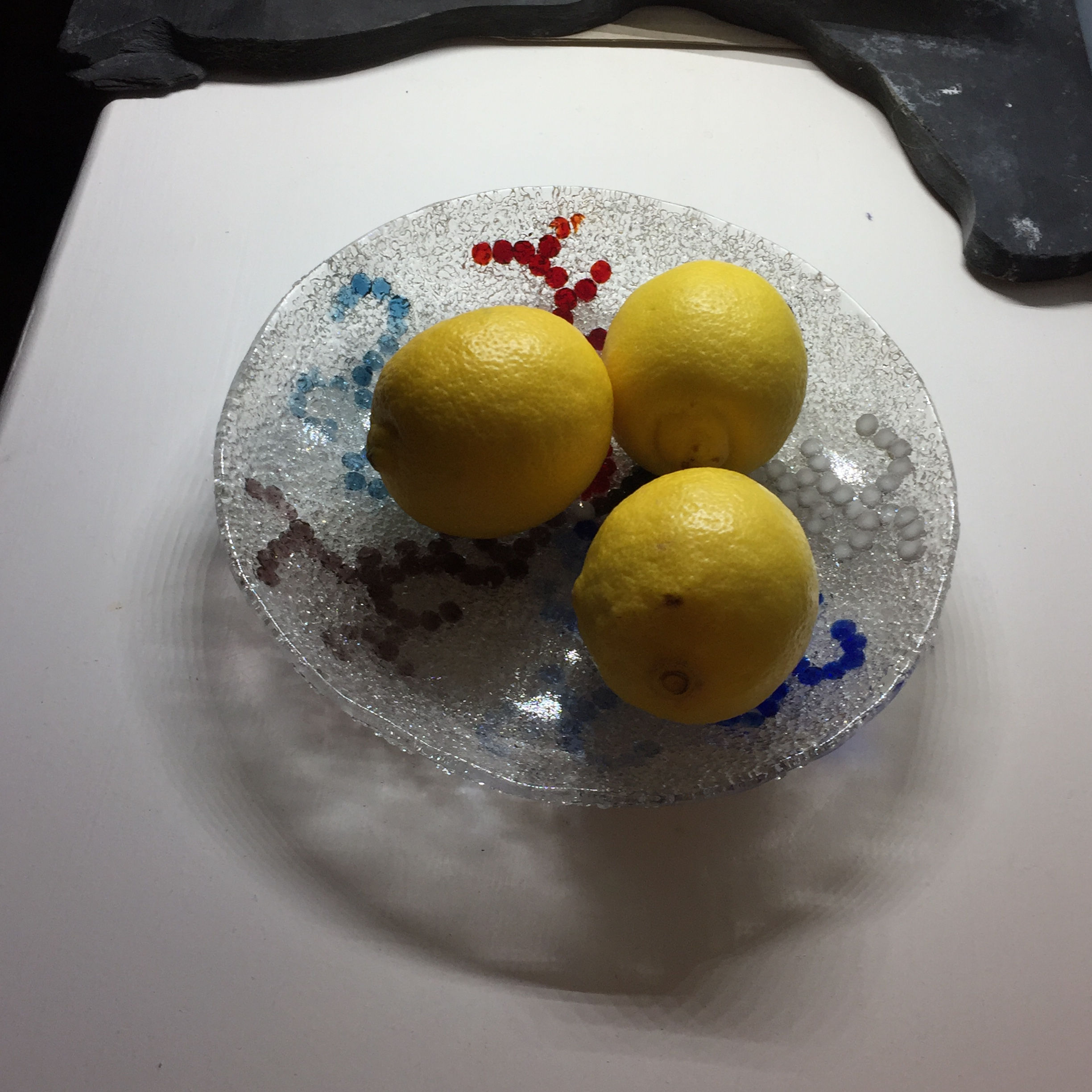 Experimenting with texture 19cm diameter