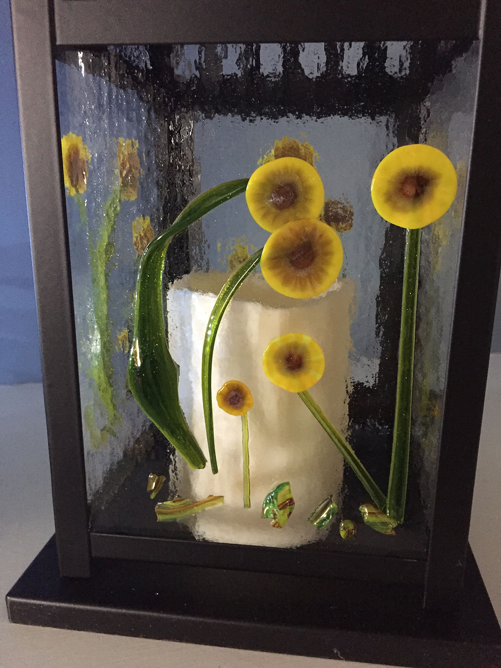 Thumbnail: 4 panel Sunflower Lantern