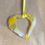Thumbnail: Pressed Glass Heart Sun Catcher