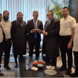 הצלה של ממש: אנשי ארגון הצלה נפגשו עם כרמל שאמה הכהן והכריזו על הרחבת שיתוף הפעולה