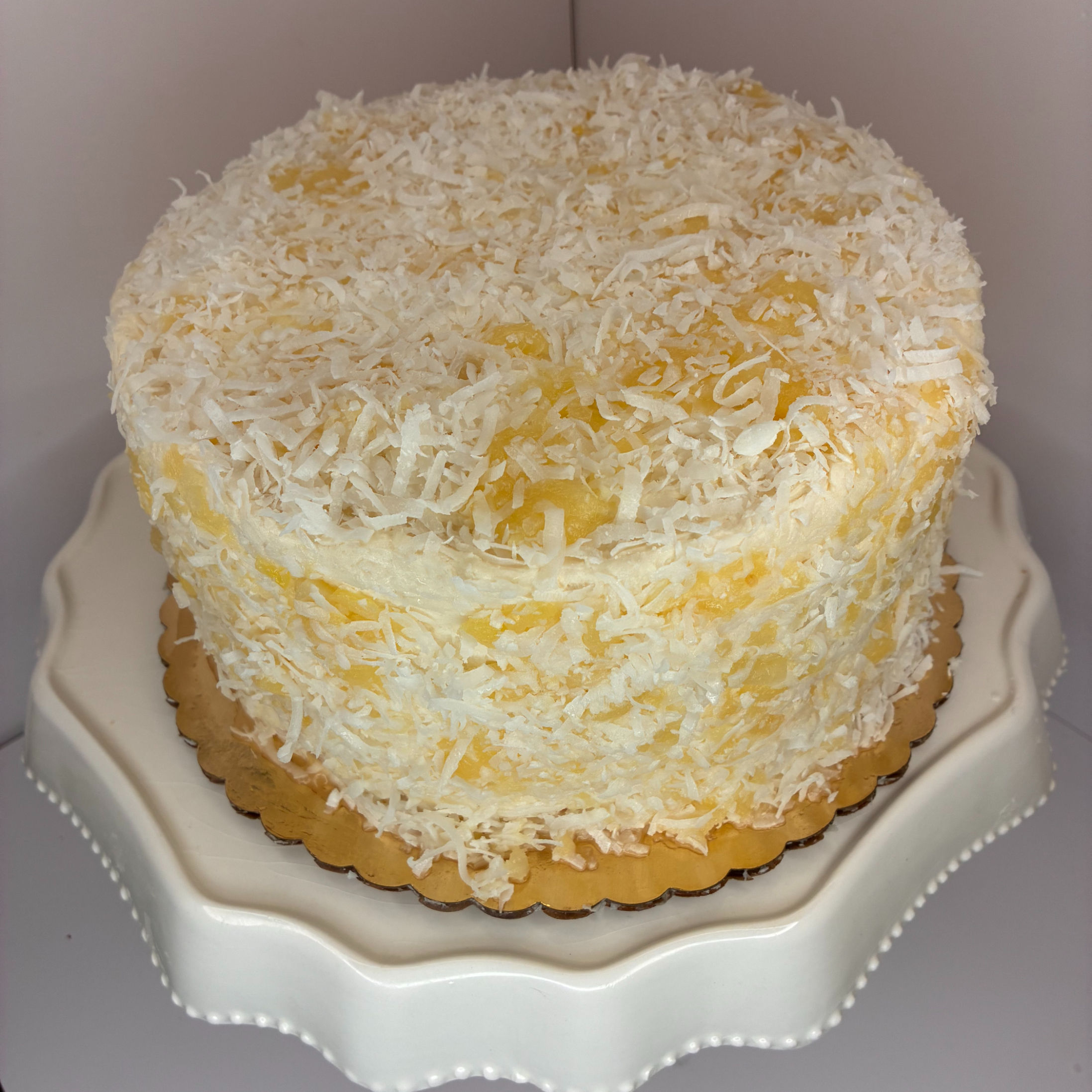 Pineapple Coconut Cake