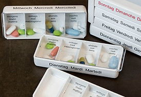 Apotheke Drogerie Kempten Tabletten / Pillen / Medikamente Richten / Wochenschieber