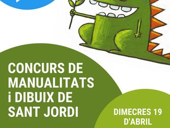 Concurs de dibuix i manualitats de Sant Jordi